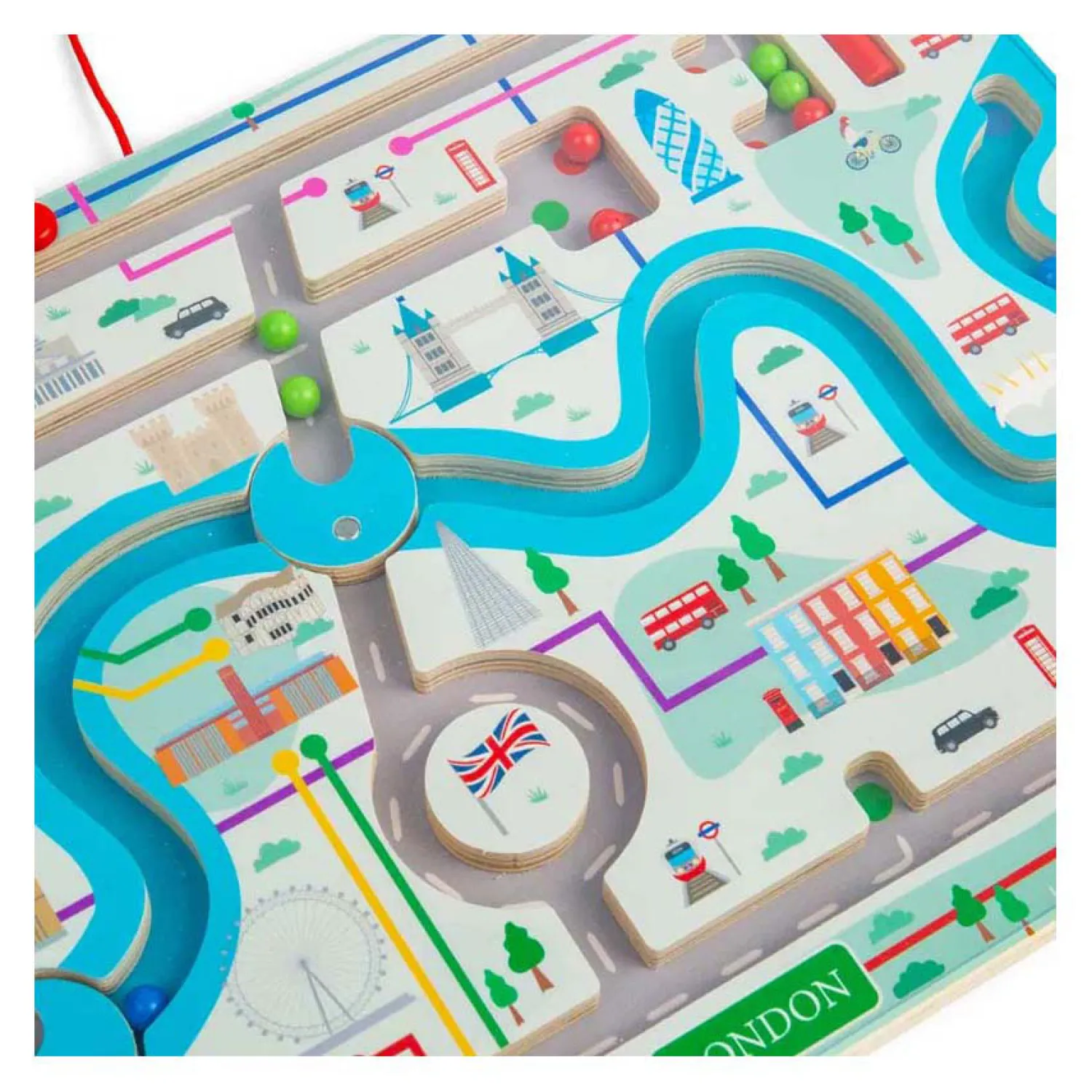 Houten Magnetische Londen Doolhof>Bigjigs Sale