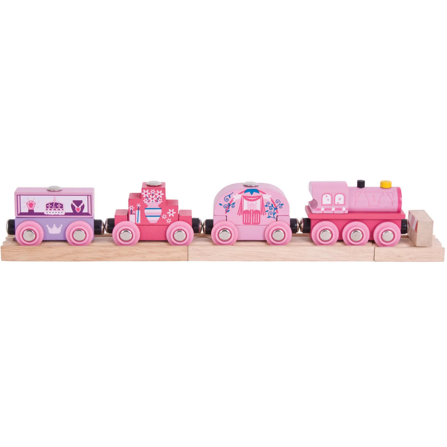 Houten Prinsessen Trein-Bigjigs Online