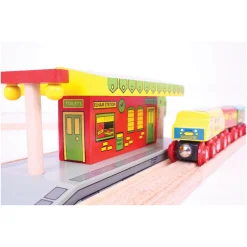 Bigjigs Houten Rails - Dorpsstation Discount