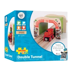 Bigjigs Houten Rails - Dubbelspoor Tunnel Sale