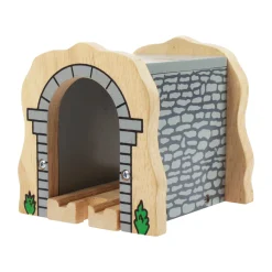 Houten Rails - Grijze Tunnel-Bigjigs Discount