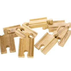 Bigjigs Houten Rails - Mini, 8st.