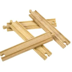 Houten Rails - Recht Lang>Bigjigs Clearance