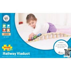 Houten Rails - Spoorwegviaduct, 3dlg.-Bigjigs Discount