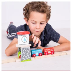 Houten Rails Watertoren-Bigjigs Outlet