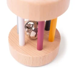 Bigjigs Houten Rol Rammelaar, 100% FSC Best