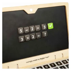 Houten Speelgoed Laptop Set, 95dlg.><noscript><img width=