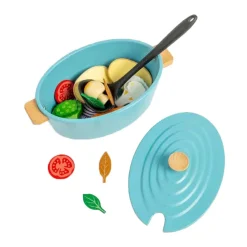 Houten Stoofpannen Speelset, 17dlg.><noscript><img width=