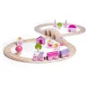 Houten Treinset - Roze, 40dlg.-Bigjigs Discount