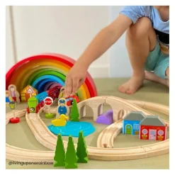 Houten Treinset, 26dlg.><noscript><img width=