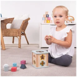 Houten Vormenstoof, 9dlg. - FSC 100%-Bigjigs Discount