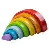 Klein Houten Regenboog Stapelspel, 11dlg.-Bigjigs