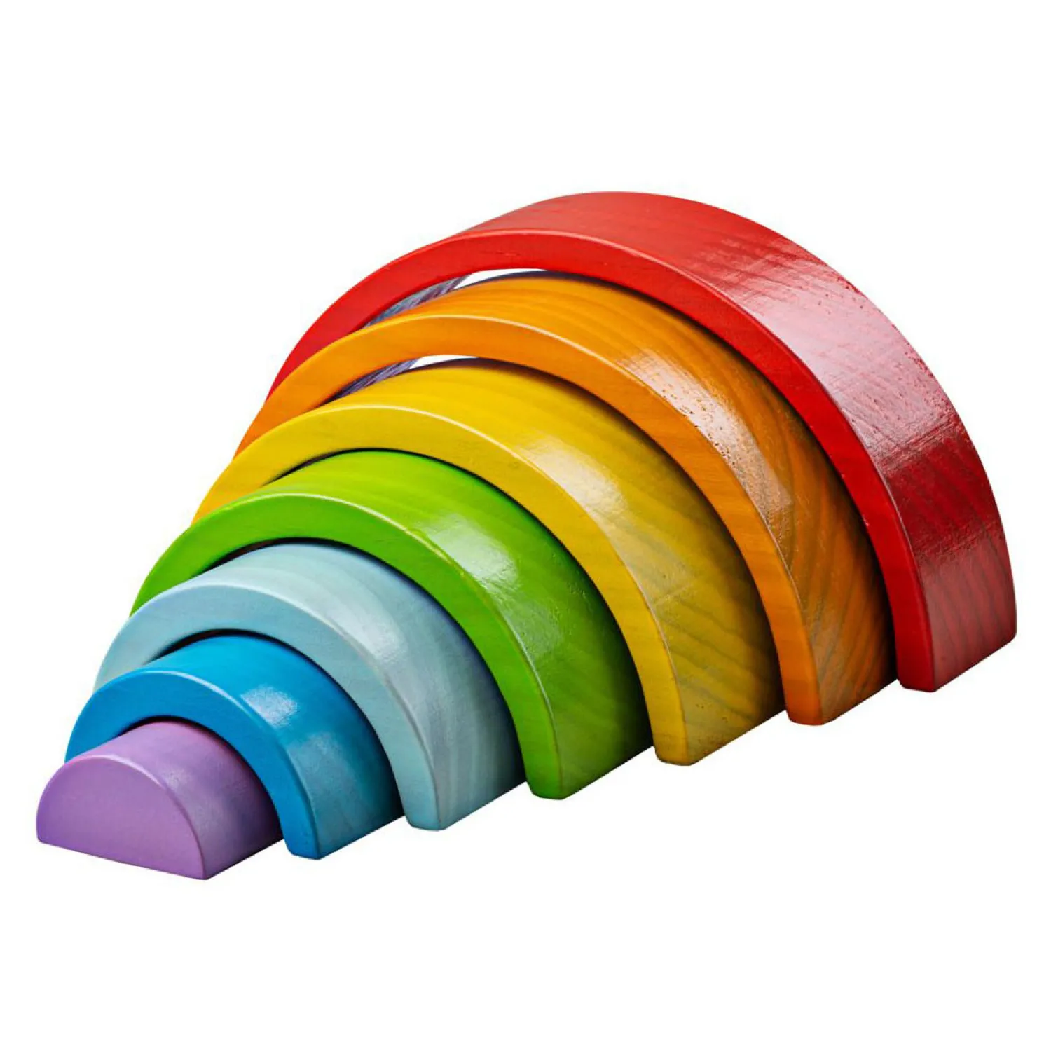Klein Houten Regenboog Stapelspel, 11dlg.-Bigjigs