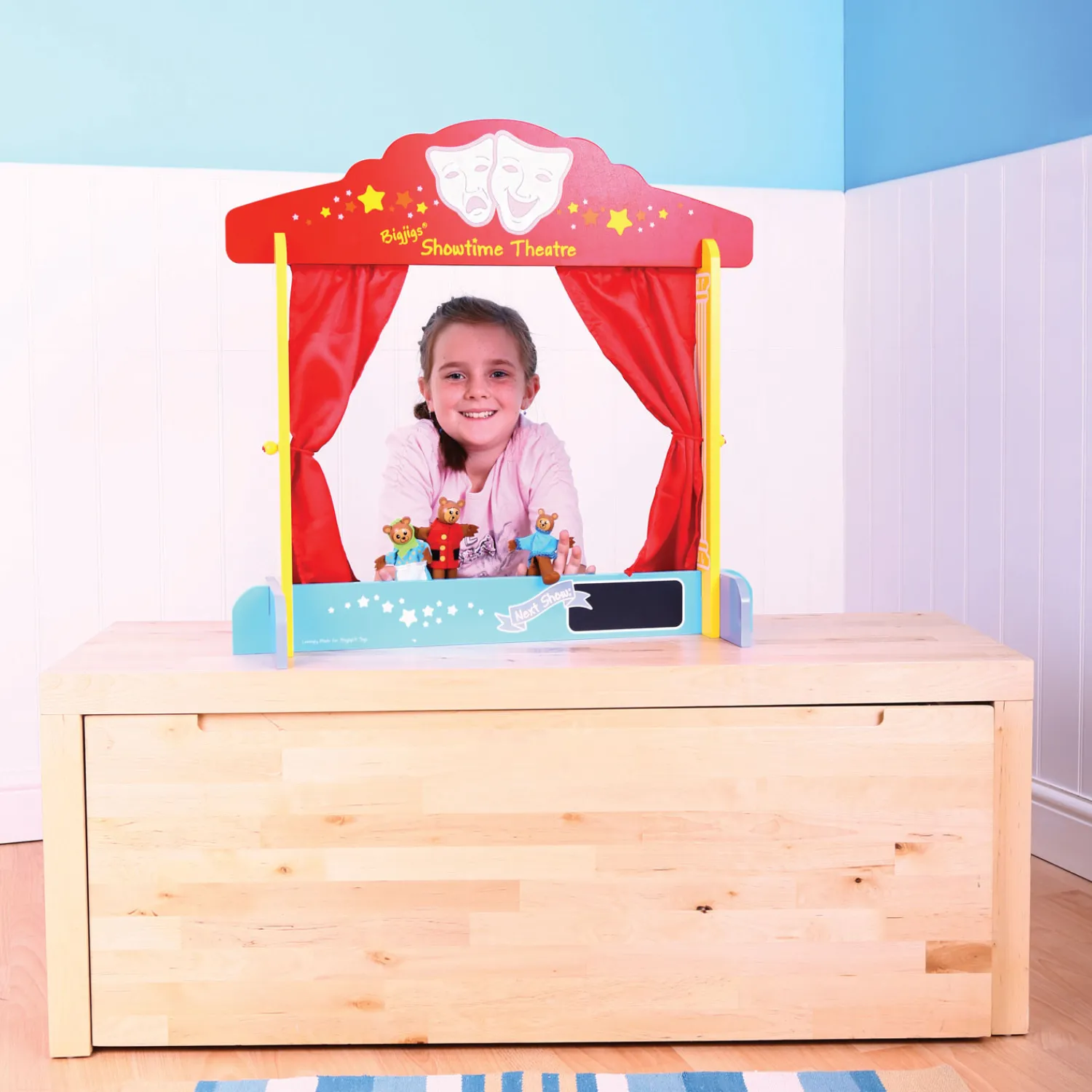 Tafel Poppenkast>Bigjigs New