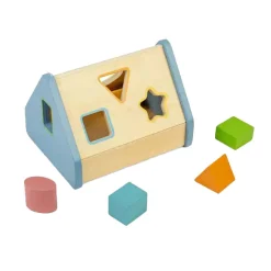 Bigjigs Vormenstoof-huisje, 5dlg. Hot