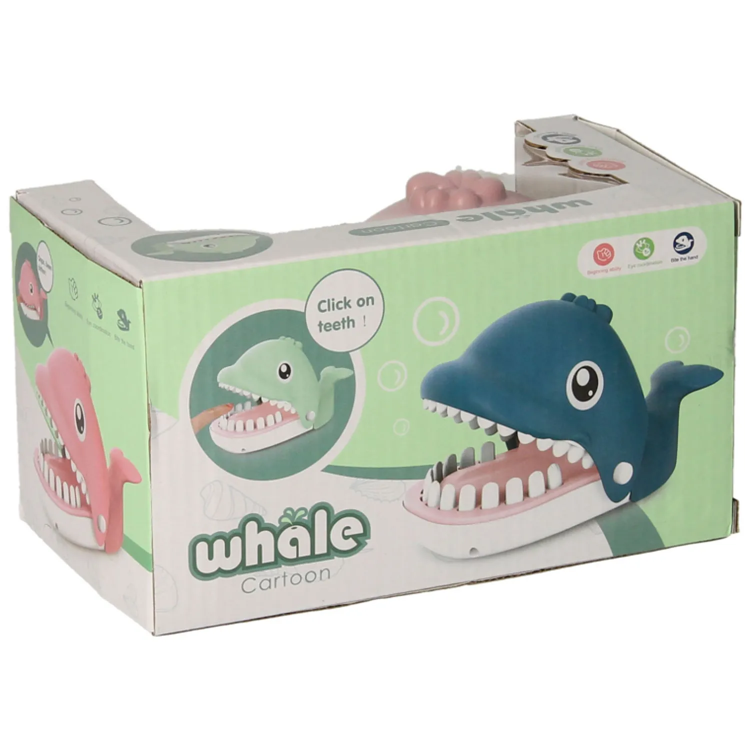 Bijtende Walvis Roze Spel- Best
