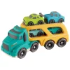 Bio-plastic Transporter Vrachtwagen met 4 Auto's- Online