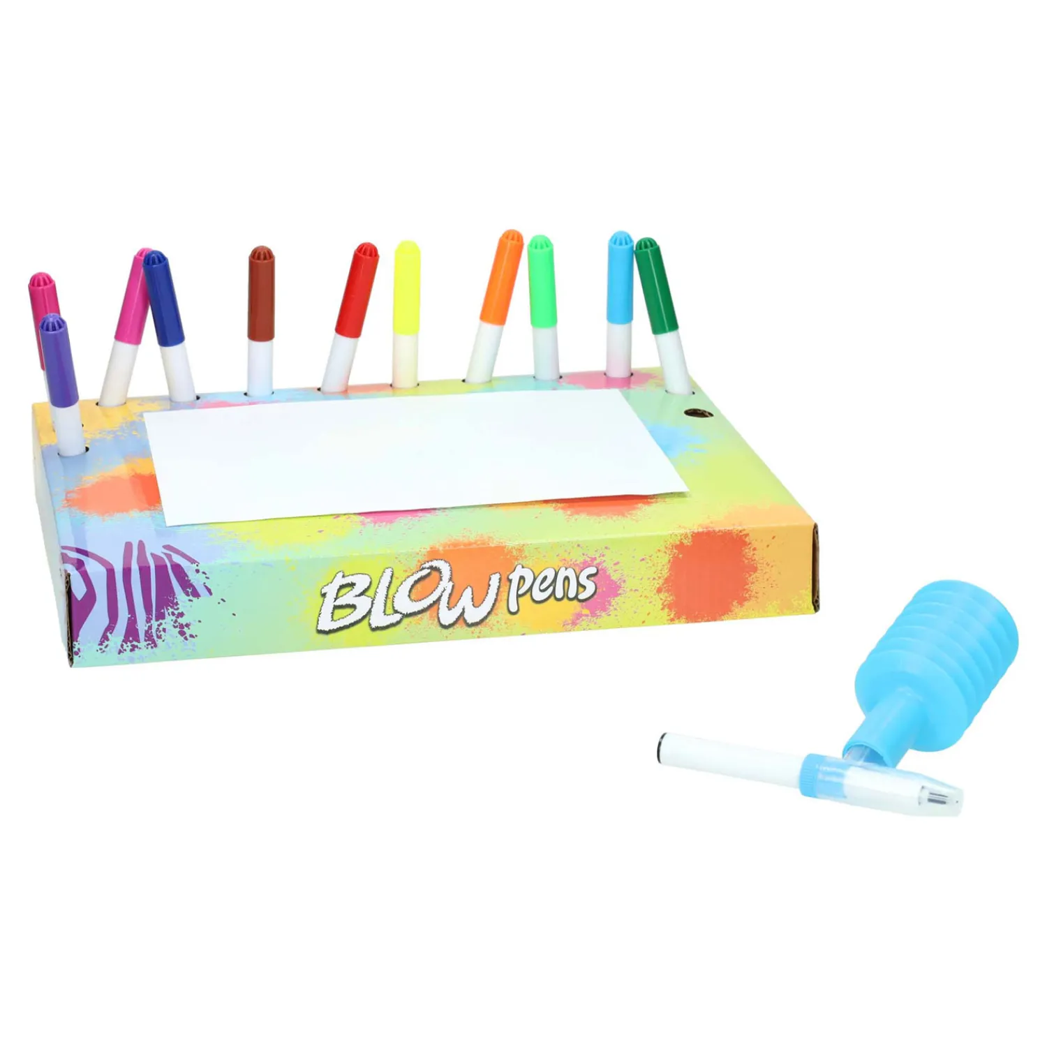 Blaaspennenset met Pompje Dieren-