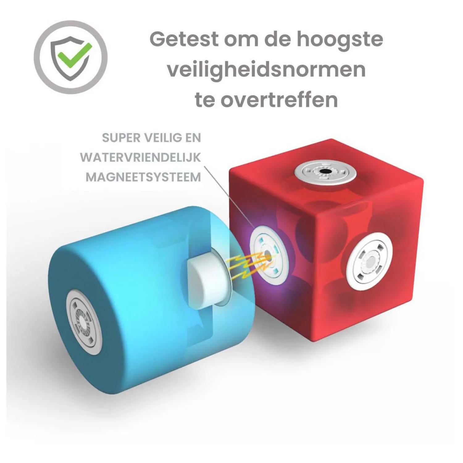 Blockaroo Magnetische Foam Blokken, 60dlg. Best