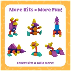 Magnetische Foam Blokken Dieren, 17dlg.-Blockaroo Sale