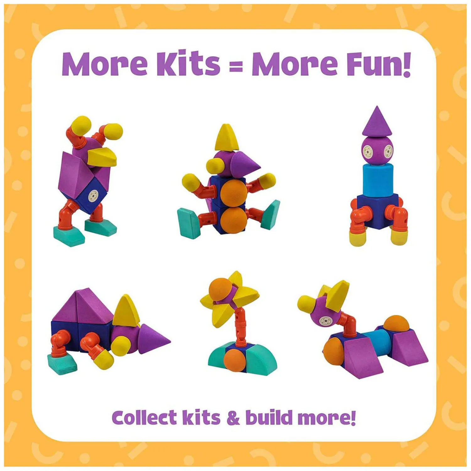 Magnetische Foam Blokken Dieren, 17dlg.-Blockaroo Sale