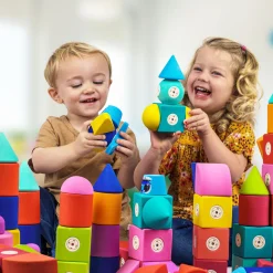 Magnetische Foam Blokken Vliegtuig Box, 10dlg.-Blockaroo Hot