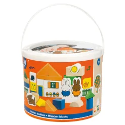 Blokkenton Hout Nijntje, 50dlg.>Bambolino Toys Hot