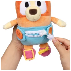 Spectron Bluey Baby Bingo Dress and Play Pluchen Knuffel Clearance