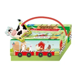 Boek en Puzzeltrein Boerderijdieren>Lantaarn Publishers Outlet