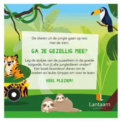 Boek en Puzzeltrein Jungle-Lantaarn Publishers Clearance