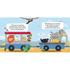 Boek en Puzzeltrein Wilde Dieren-Lantaarn Publishers New