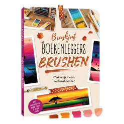 Boekenleggers Brushen - Technieken en 15 Projecten-Uitgeverij Kluitman New