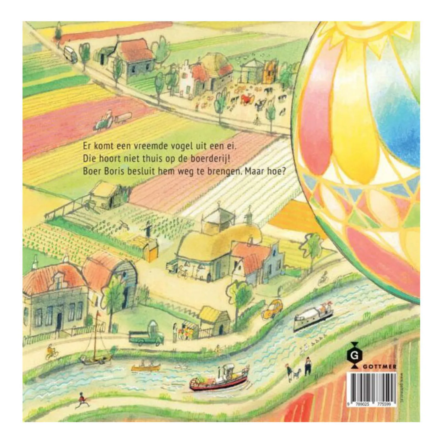 Boer Boris en de luchtballon-Gottmer Uitgevers Groep Outlet