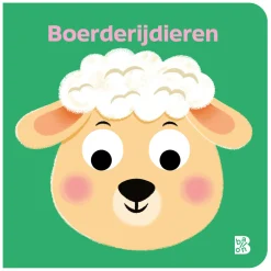 Boerderijdieren - Kartonboek met Wiebeloogjes-Standaard Uitgeverij Online