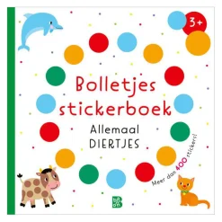 Bolletjes Stickerboek Allemaal diertjes!>Wins Holland Outlet