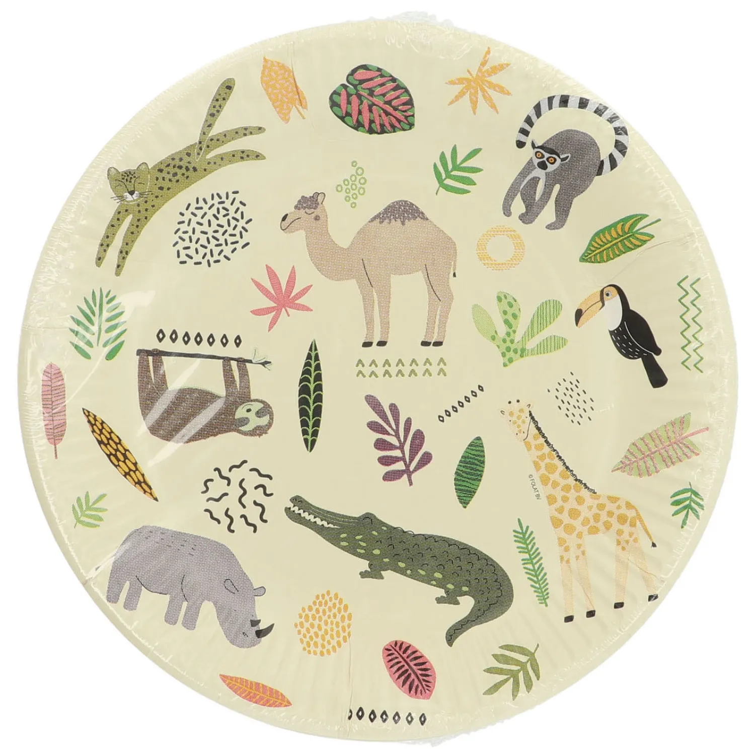 Folat BV Borden Zoo Party, 8st.