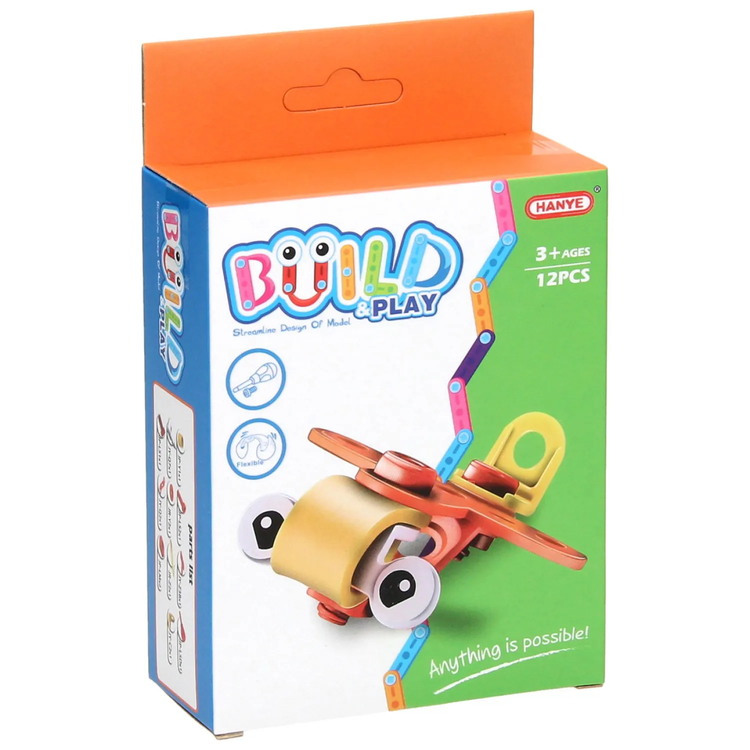 Bouw- en Speelset Voertuig Hot