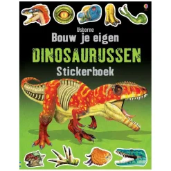 Bouw je eigen Dinosaurussen Stickerboek-WPG uitgevers Hot