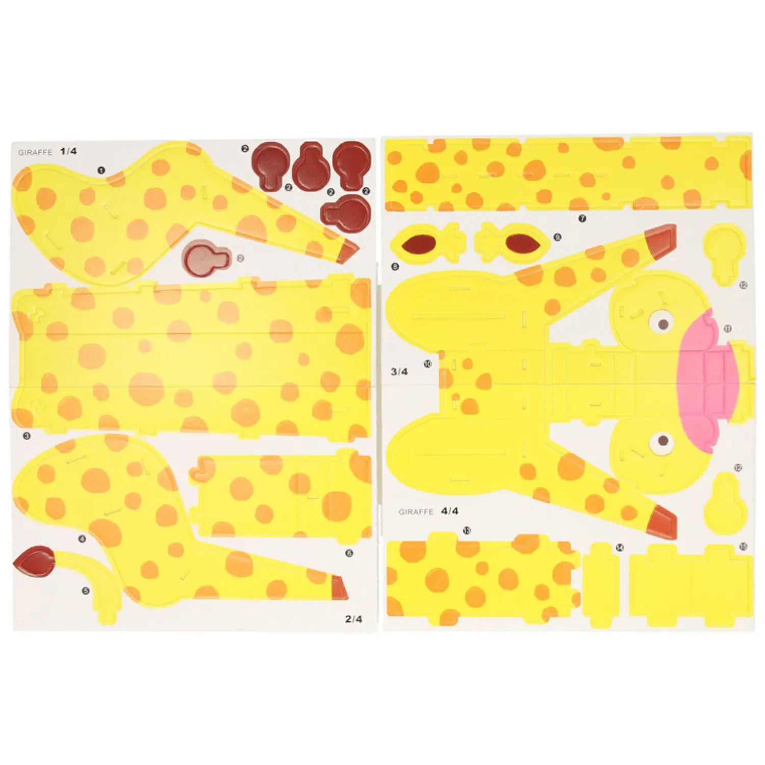 Bouwpakket 3D Giraffe- Best