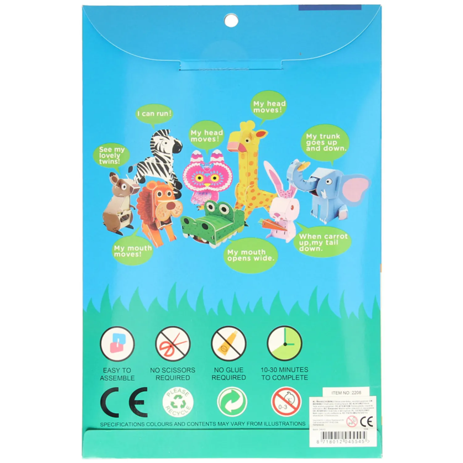 Bouwpakket 3D Giraffe- Best