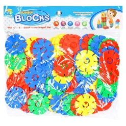 Bouwschijfjes, 75st. Clearance