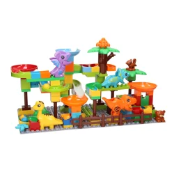 Bouwset Blokken en Knikkerbaan Dino- Clearance