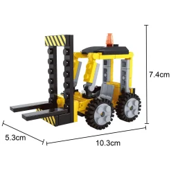 Bouwset Constructie Heftruck - 74dlg.><noscript><img width=