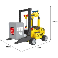 Bouwset Constructie Heftruck - 195dlg.- Best