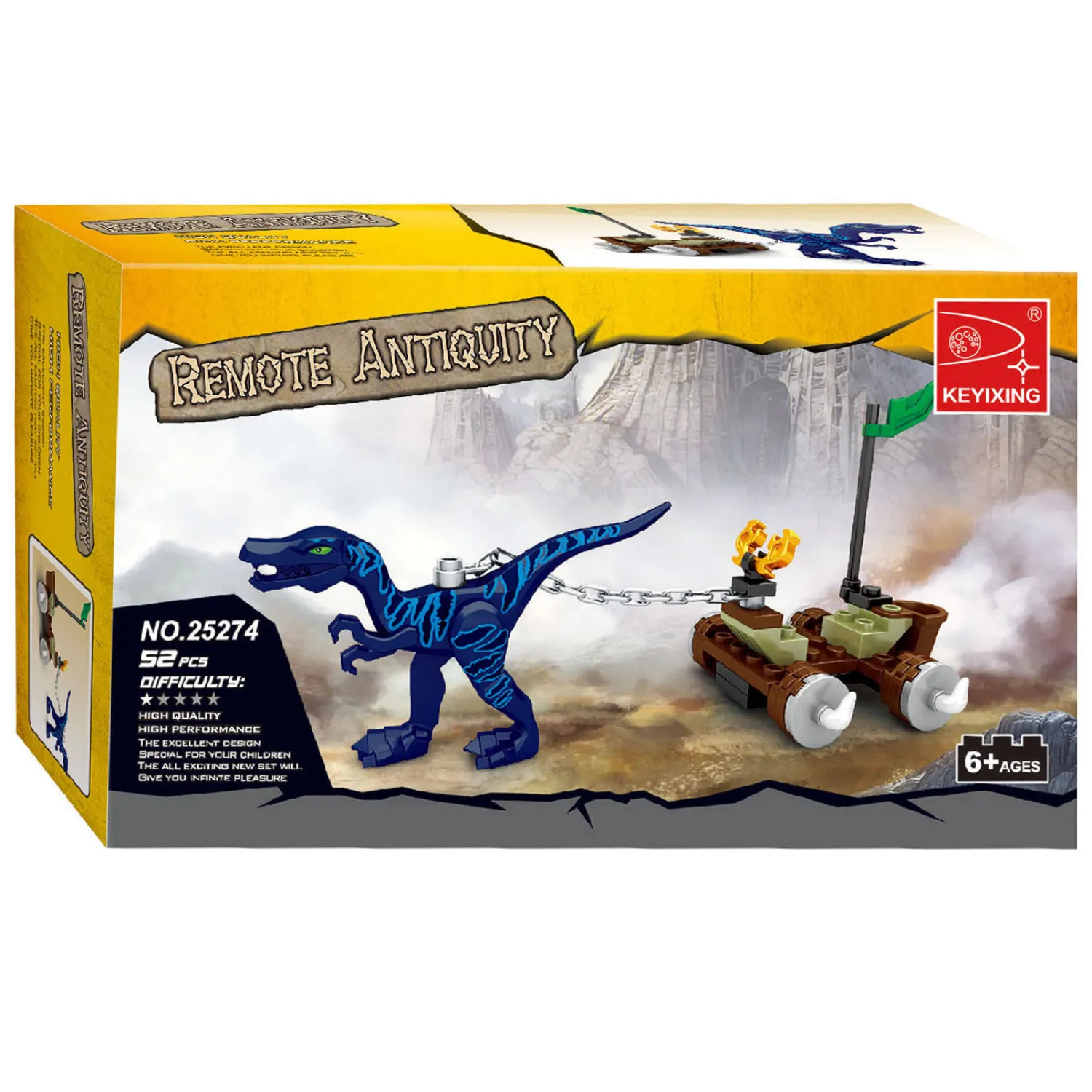 Bouwset Dino Riddel - 52dlg.>