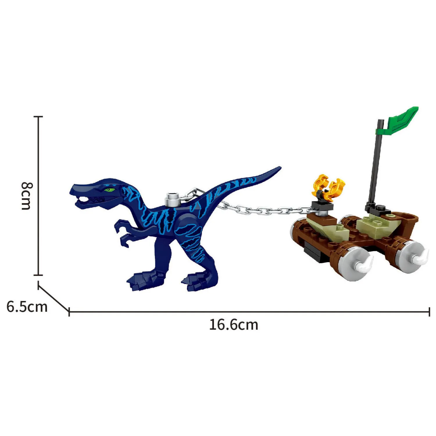 Bouwset Dino Riddel - 52dlg.>