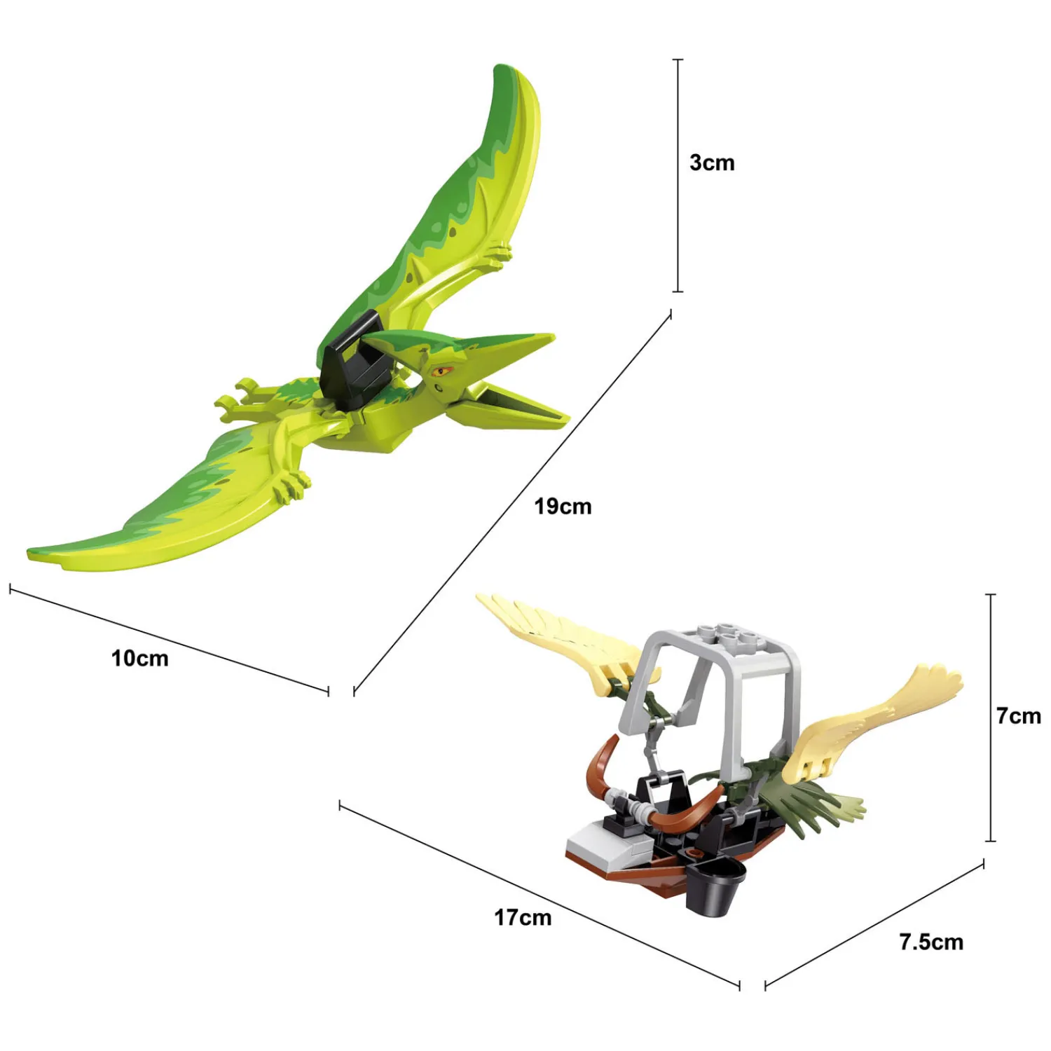 Bouwset Dino Vliegmachine - 65dlg. Hot