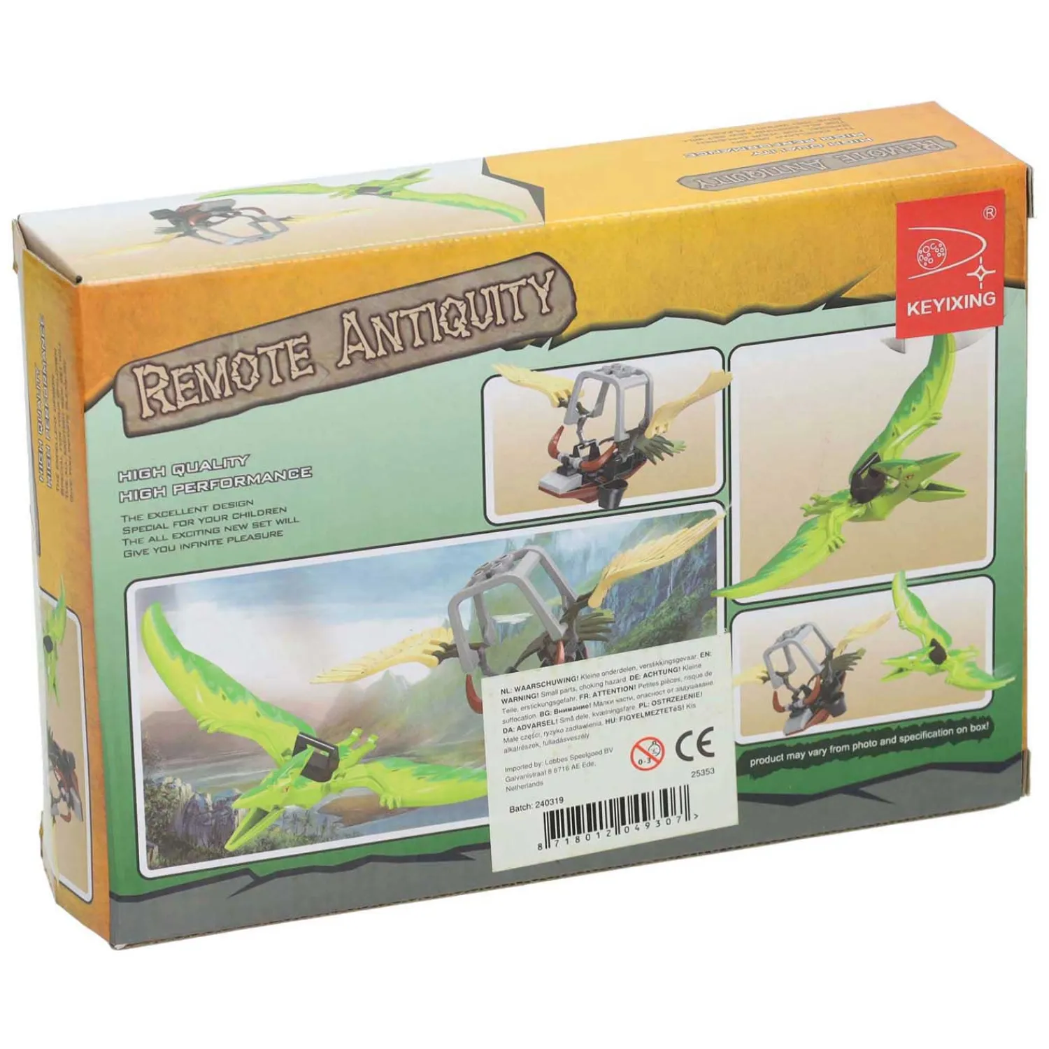 Bouwset Dino Vliegmachine - 65dlg. Hot