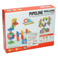 Bouwset Knikkerbaan - 76dlg.