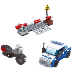 Bouwset Politie Roadblock - 127dlg.> Sale